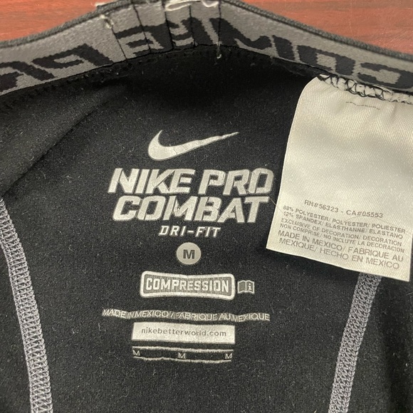 Mens Nike Pro Combat DriFit compression leggings - Picture 3 of 3
